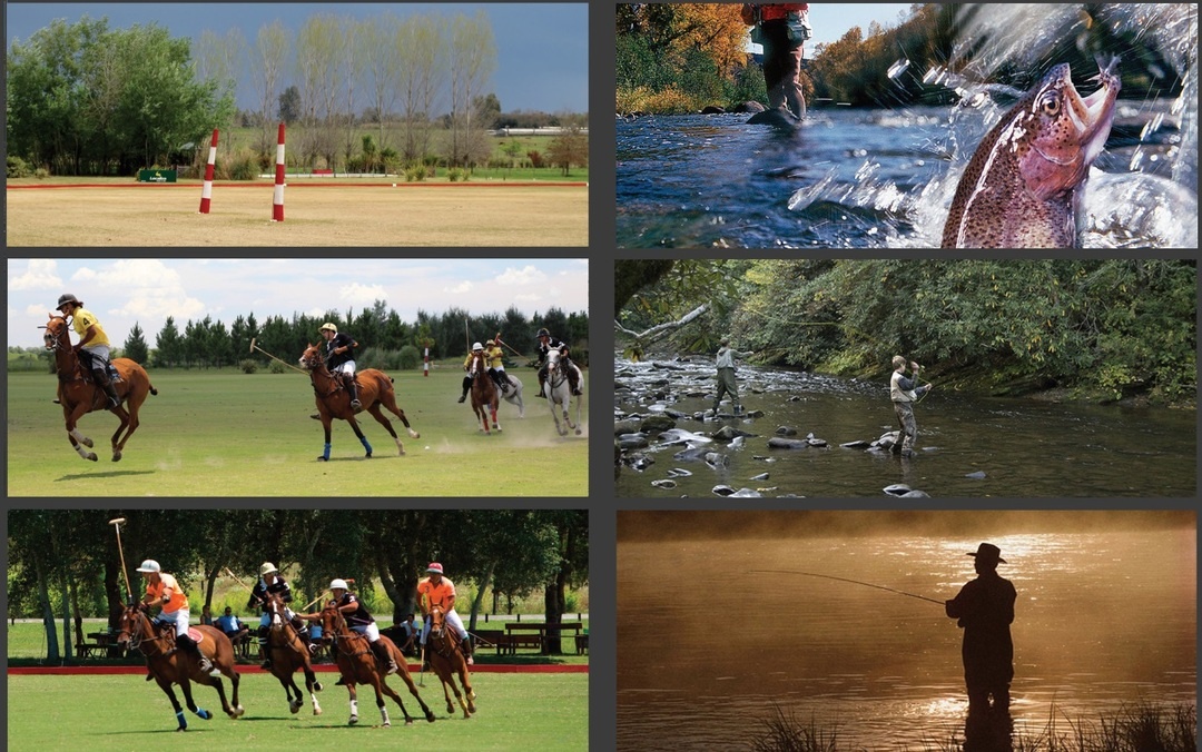 7-ACTIVIDADES -PESCA DEPORTIVA DE TRUCHAS - POLO - EQUITACIÓN