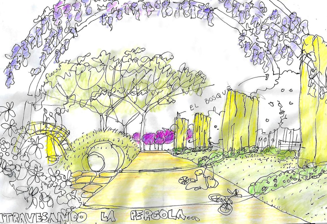 CROQUIS PERGOLA CROQUIS PERGOLA